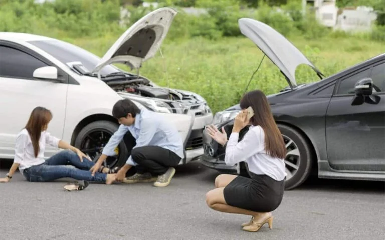 What should I do immediately after a car accident?